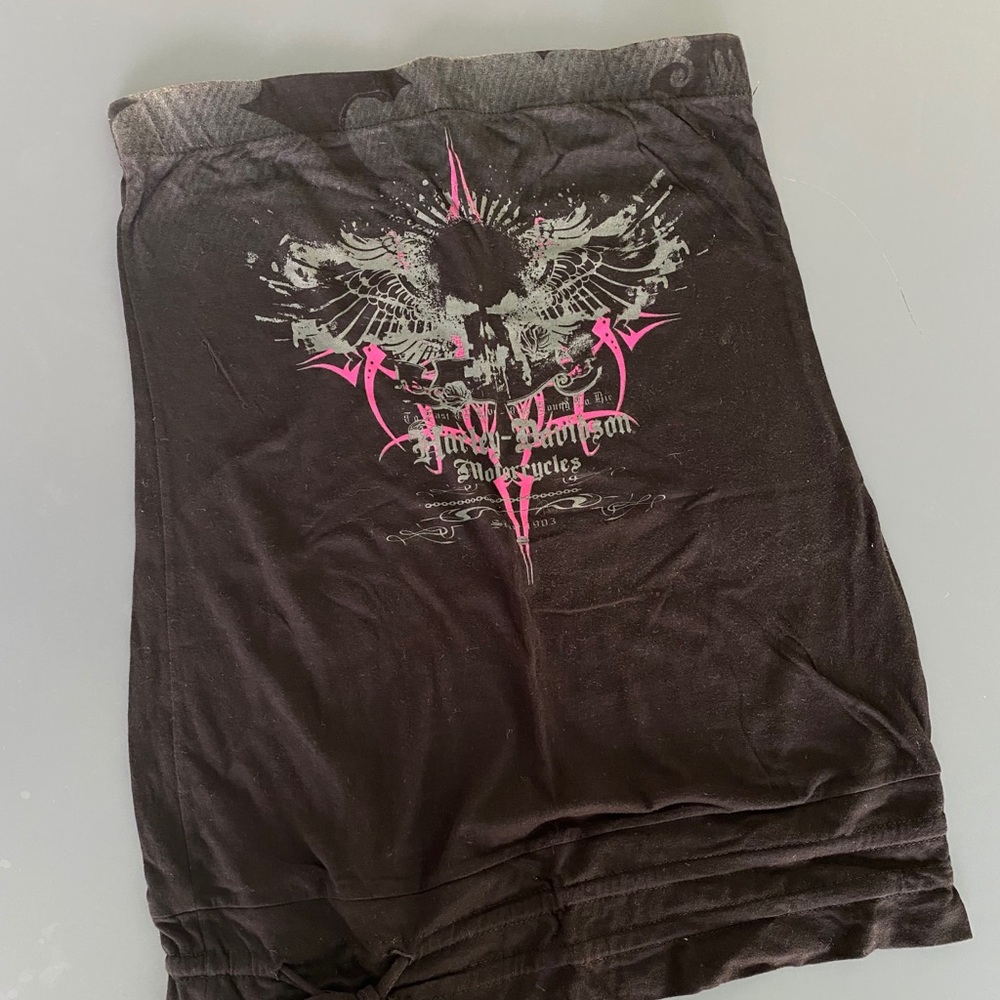 Strapless Harley Davidson T-Shirt